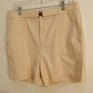 Chaps Buttercream Denim Shorts